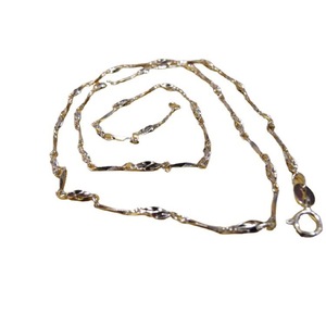 Collier en argent sterling 925, design vaguelettes d'eau, style simple pour un usage quotidien - Product Image 3