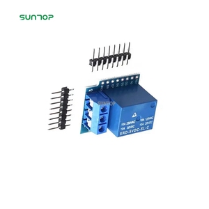 1 Bộ Khiên Rơ Le Mini D1 Mô-đun Rơ Le Mini 1 Kênh Cho Bảng Mạch Phát Triển Arduino ESP8266 - Product Image 4