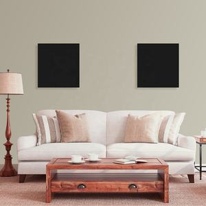 Hot-Selling 350W Chauffage infrarouge en aluminium noir sans cadre-Efficacité énergétique Montable au plafond Garantie de 5 ans Chambre blanche - Product Image 1