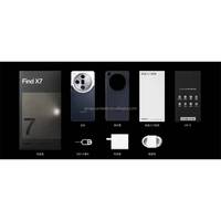 Nuovo Originale Find X7 5G Smartphone 6.78" Dimensity 9300 16GB+1TB Batteria 5000mAh Caricatore 100W Supporto NFC
