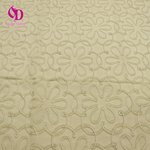 Tissu brodé floral simple, best-seller, en polyester, doux et agréable pour la peau, idéal pour les robes de style français - Product Image 4