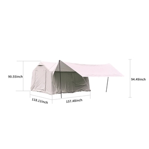 Tende <span class=keywords><strong>da</strong></span> <span class=keywords><strong>Campeggio</strong></span> Gonfiabili M <span class=keywords><strong>per</strong></span> Glamping all'Aperto, Facili <span class=keywords><strong>da</strong></span> Montare, Impermeabili e Antivento, <span class=keywords><strong>Attrezzatura</strong></span> <span class=keywords><strong>per</strong></span> Avventure Familiari - Product Image 6