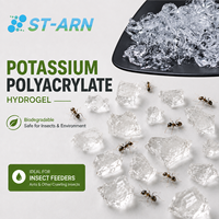 Poudre de résine SAP polyacrylate de potassium pour l'alimentation des insectes, hydrogel pour l'alimentation des poulets