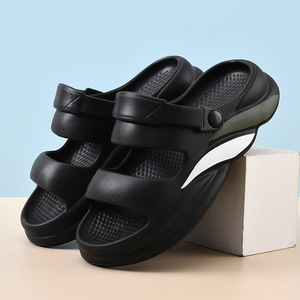 Sandalias de Plataforma para Mujer, Punta Abierta, Suela de EVA, Transpirables, para Verano, Antideslizantes, Diseño de Una Sola Tira - Product Image 4