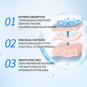 ครีมบำรุงผิวคาเวียร์ที่ผิดปกติช่วยฟื้นฟูผิวซ่อมแซมรอยเหี่ยวย่นที่เรียบเนียน - Product Image 5