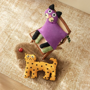 विशिष्ट रूप से दिलचस्प जानवर बुना हुआ आकार के तकिए हुए आकार के तकिए हुए तकिए हुए छोटे बच्चे सोफे के तकिए तकिए हुए - Product Image 6