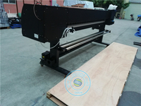 1901s 1,6 M 1,2 m 1 metro 24 Dx11 24 "Xp600 2 tablero basado en cabeza Plotter Digital calentador plano Eco solvente impresora y cortador