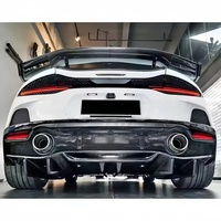 Nouveau produit Lèvre arrière de diffuseur arrière en Fiber de carbone sec de Style N pour McLaren GT Kit de carrosserie mise à niveau et Modification