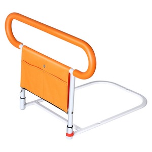 Bed Rails for Elderly Adults Safety, Bedside Assist Grab Bars Height Adjustable Storage Pocket Fall Prevention Guard - Product Image 1