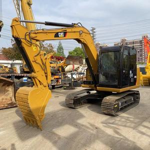 Excavadora de cadenas Caterpillar 307E2 usada original, excavadora hidráulica pequeña de 7 toneladas para construcción - Product Image 2