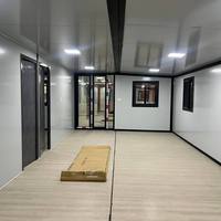 Casa Contenedor Prefabricada de Acero Ligero, Moderna y Expandible, de 40 Pies x 20 Pies, Lista para Usar, de 2 a 5 Dormitorios, Tipo Hotel o Villa, Impermeable y Resistente a Huracanes