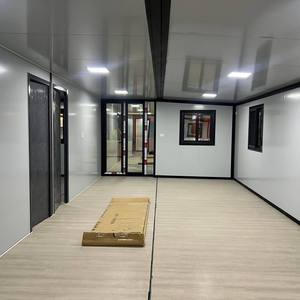 Casa Container Prefabbricata Moderna Espandibile in Acciaio Leggero da 40Ft 20Ft, 2-5 Camere da Letto, Villa Hotel Impermeabile Anti-Uragano - Product Image 4