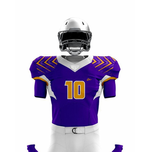 Premium Quality Customized American Football Uniform 100% Polyester Team Wear American Football Uniform - Product Image 4