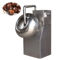 Nouvelle machine de polissage et de revêtement automatique au chocolat en acier inoxydable AMC 1500 mm