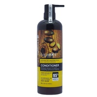 Shampooing et revitalisant de la série de soins capillaires à l'huile d'argan naturelle sans sulfate, design populaire, Maroc