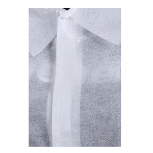 Blouses médicales jetables non tissées économiques, uniformes d'hôpital, blouses de <span class=keywords><strong>visiteur</strong></span>, protection blanche et bleue pour usine alimentaire - Product Image 6