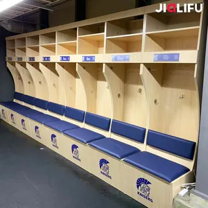 Jialifu baseball armário personalizável com banco