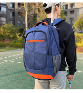 <b>Large</b> Capacity Double Shoulder Men's Women's Multifunctional Outdoor Sports Bag Canvas WaterProof Badminton Tennis <b>Backpack</b> - Product Image 4