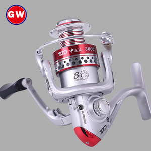 Carrete de Pesca Giratorio Guangwei Gw Midway, Cuerpo de Metal, Tamaño 10000, para Pesca en Roca en el Océano, Carrete de Lanzamiento de Señuelos, Manivela Intercambiable - Product Image 3