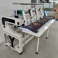 Machine à broder numérique industrielle personnalisée Dahao A15 Pro à quatre têtes et 12 aiguilles, avec logo, machine à broder automatique numérique