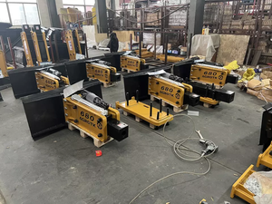 Marteau <span class=keywords><strong>hydraulique</strong></span> Agrotk <span class=keywords><strong>pour</strong></span> excavatrice, chargeuse compacte, <span class=keywords><strong>tracteur</strong></span>, 750 Post Diver - Product Image 6