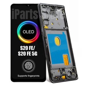 Pantalla de Repuesto IPARTS para <span class=keywords><strong>Samsung</strong></span> <span class=keywords><strong>Galaxy</strong></span> <span class=keywords><strong>S20</strong></span> FE SM-G780F SM-G780G <span class=keywords><strong>5G</strong></span> SM-G781B AMOLED Táctil con Marco - Product Image 3