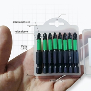 High-Torque Heavy-Duty S2 Steel Impact <b>Screwdriver</b> <b>Bits</b> <b>Set</b>, Magnetic Torsion <b>Screwdriver</b> <b>Bits</b> OEM/ODM for Power Tools - Product Image 2