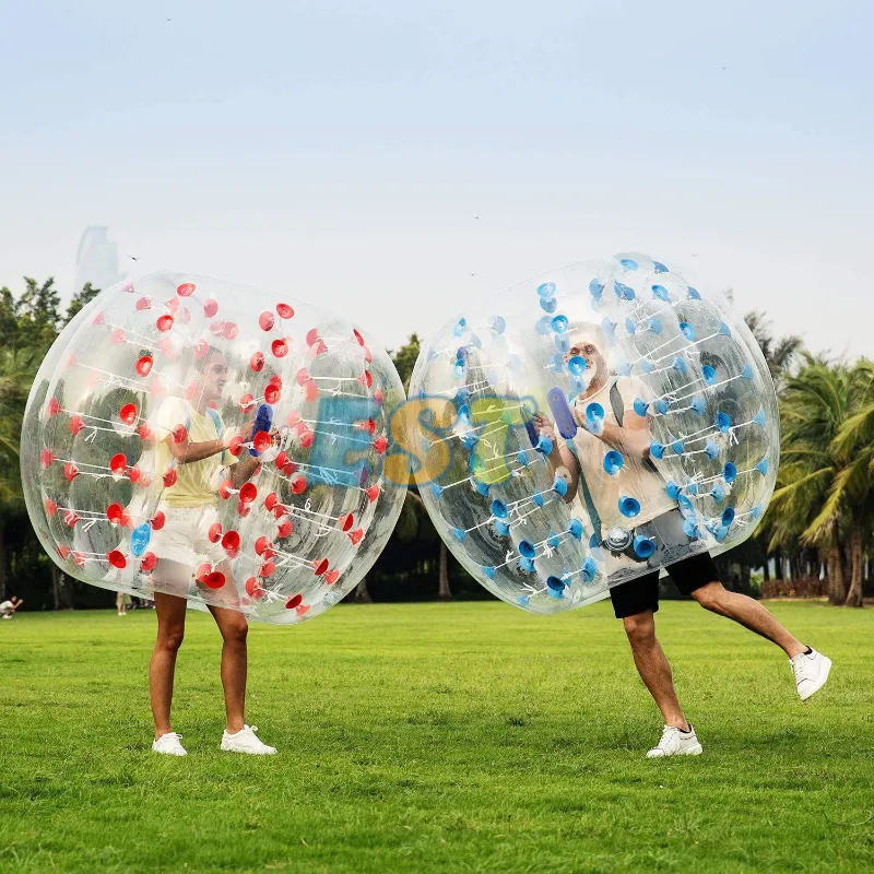 Bola inflável de PVC Zorb para família, bola de futebol divertida para adultos ou crianças, atividades ao ar livre