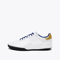 Chaussures de football unisexes à tige basse pour entraînement sur gazon, en cuir PU, à lacets, semelle en caoutchouc antidérapante, pour l'hiver et l'été, de haute qualité, pour les sports de plein air