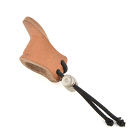 Vente chaude cuir de vache tir à l'arc pouce anneau tir à l'arc accessoires pour l'extérieur Sport tir et chasse