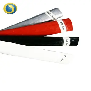 High temp. Fiberglass tube 25mm Heat Shielded Fire thermo sleeve for Hose Lines