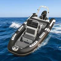 Bateaux gonflables en PVC/Hypalon à Double coque en aluminium 600, haute Performance, 20 pieds