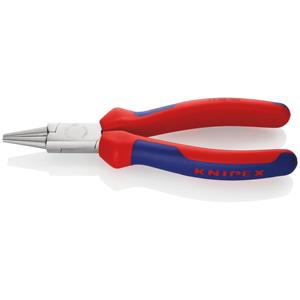 KNIPEX 22 05 160 Pince à becs ronds avec gaines multi-composants chromées 160 mm - Product Image 1