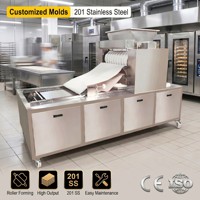 Machine à biscuits rotative robuste en acier inoxydable 201/304 pour la production industrielle
