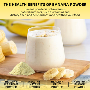 Polvere di Banana Verde Biologica Liofilizzata in Offerta, Polvere Naturale di Frutta di Banana Liofilizzata - Product Image 5