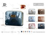 Portafoglio da Donna a Scomparto Singolo, Piccolo, in Microfibra Sintetica con Chiusura a Zip, per Uso Quotidiano - Product Image 1