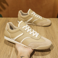 Chaussures de marche pour hommes de style rétro classique, baskets décontractées tendance, confortables pour un usage quotidien, chaussures de style de vie