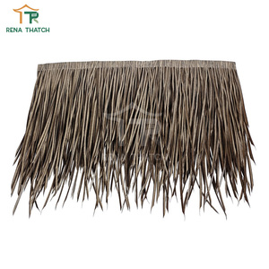 Matériaux recyclables de toit de chaume en <span class=keywords><strong>gazon</strong></span> tuiles de toit de chaume synthétique paille artificielle pour chalets - Product Image 1