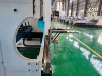Prensa plegadora hidráulica SPS, máquina CNC completamente automática, acero inoxidable y materia prima de acero procesada