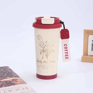 Thermos Classique Premium en Acier Inoxydable 304 à Double Paroi, Anti-Fuite, Double Ouverture, Cadeaux d'Affaires, 6-12 Heures - Product Image 4