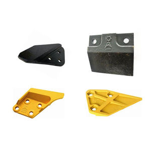 JCB 3Cx Côté Cutter Boulon Pièces D'origine Chargeur Accessoires Machines De Construction Fukuda Moyen Trois Trous Auxiliaire Lame Plaque - Product Image 2