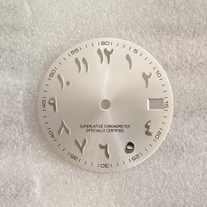 Cadran de Montre à Chiffres Arabes de 28,5 mm pour Mouvement Automatique NH35 NH36 avec Couronne à 3h00 ou 3h80 - Product Image 6