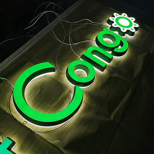 Lettres miniatures rétroéclairées MACCAN, vente chaude, enseigne LED extérieure, matériau acrylique pour l'affichage d'enseignes <span class=keywords><strong>de</strong></span> magasin et la publicité automobile - Product Image 6