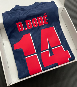 Vente en gros d'uniformes de football Club 2526 PSGES D.DOUES # 14 O. DEMBELES # 10 Maillots de football <span class=keywords><strong>JOAO</strong></span> # 78 NEVES Maillot de football DIY taille S-4XL - Product Image 1