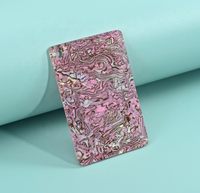 Nouveau Design feuille acrylique de perle moulée de cellulose à motif de 3mm résistant à la chaleur