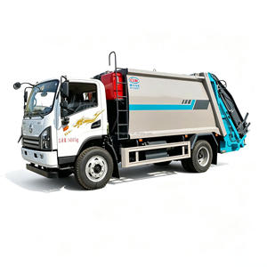 Camión de Basura Compactador Hidráulico de 12 Metros Cúbicos Directo de Fábrica para Saneamiento Municipal - Product Image 1
