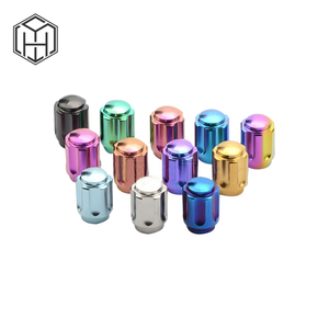Haute qualité accessoires universels voiture pneu Valve tiges capuchon moletage Style pneu Valve capuchon titane pneu roue tige Air Valve capuchon - Product Image 4