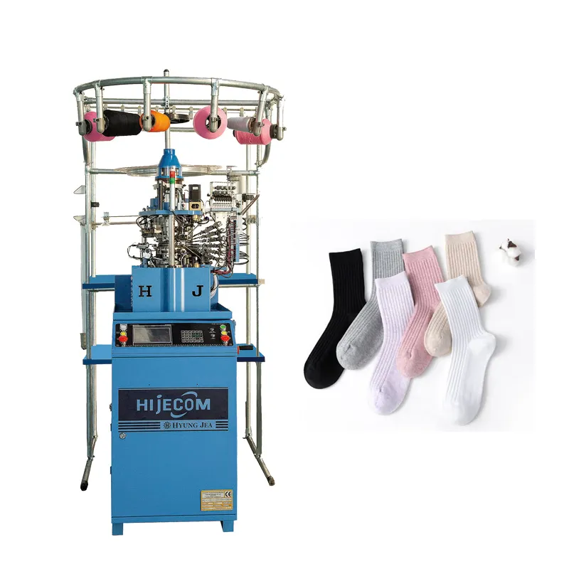 Полностью компьютеризированная двухцилиндровая машина для вязания носков, цена, используемая для производства чулочно-носочных изделий на продажу