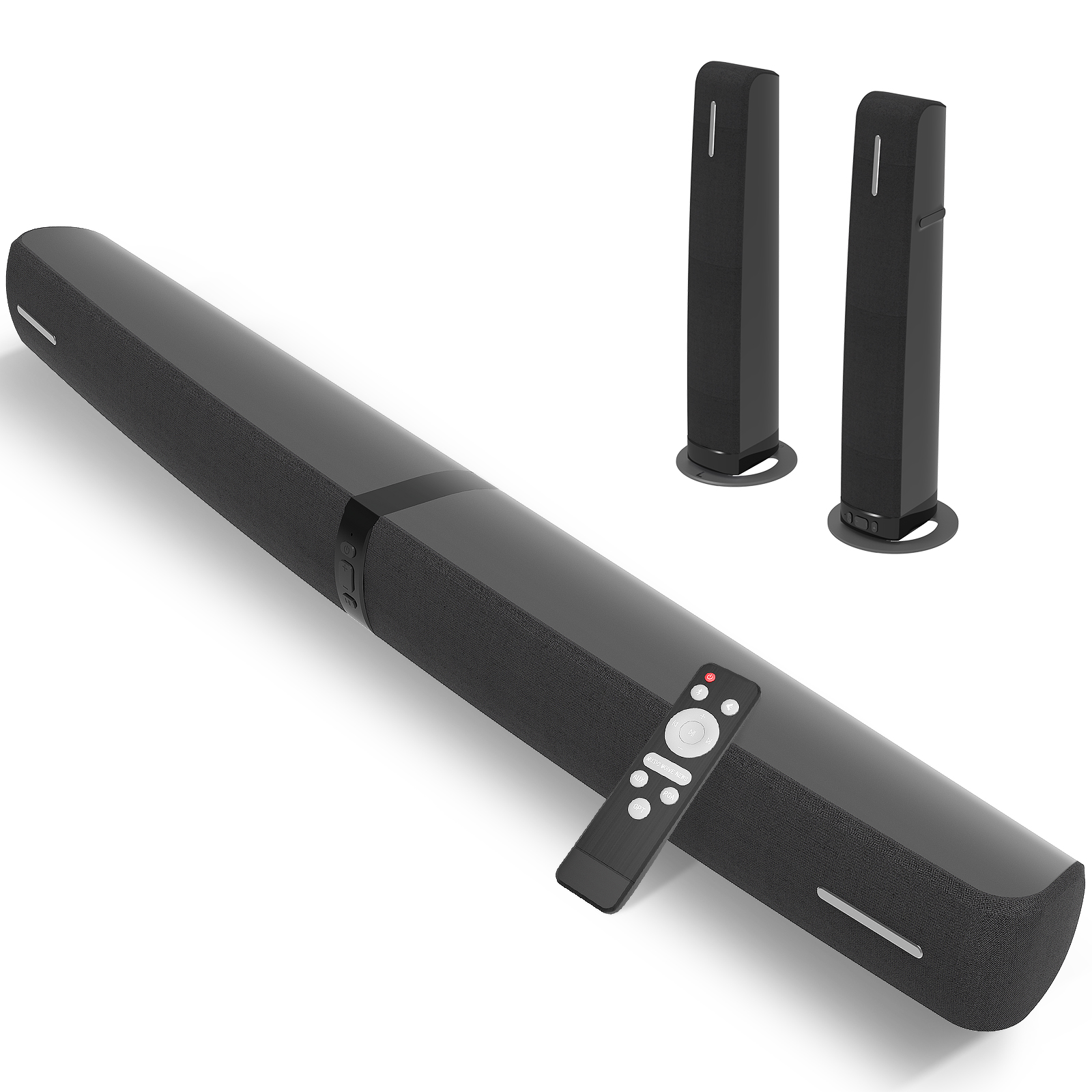 Tốt Nhất Rạp Hát Tại Nhà Hệ Thống Loa Soundbar Siêu Bass Âm Thanh Thanh Cho TV Với Tách Thiết Kế Cho 3 Khác Nhau Vị trí