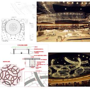 Lámparas de Araña Personalizadas de Diseño Gratuito para Salón de Conferencias, Hotel, Centro de Exposiciones, Centro Comercial, Lámpara Colgante Decorativa de Lujo - Product Image 6